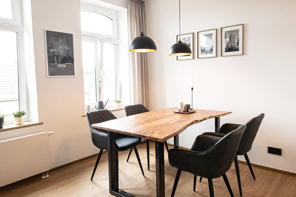Luxus-Apartment In Leipzig Mit Privat-Parkplatz Экстерьер фото