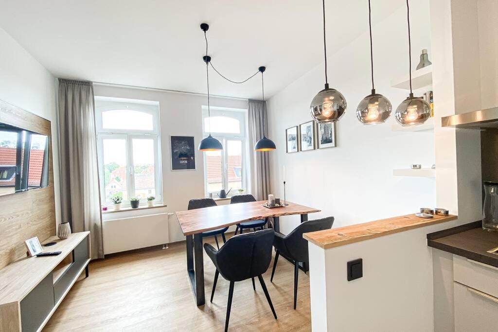 Luxus-Apartment In Leipzig Mit Privat-Parkplatz Экстерьер фото