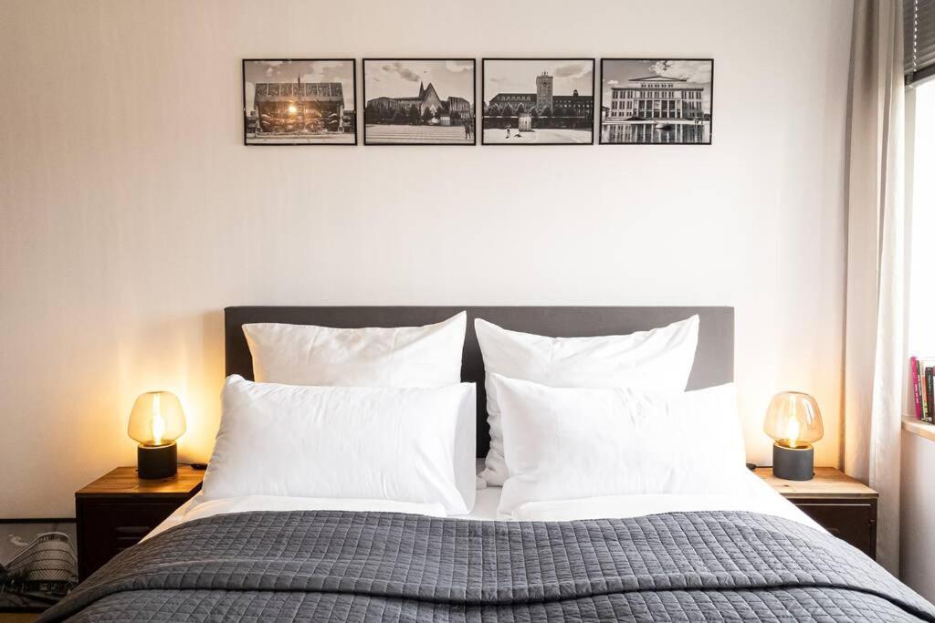 Luxus-Apartment In Leipzig Mit Privat-Parkplatz Экстерьер фото