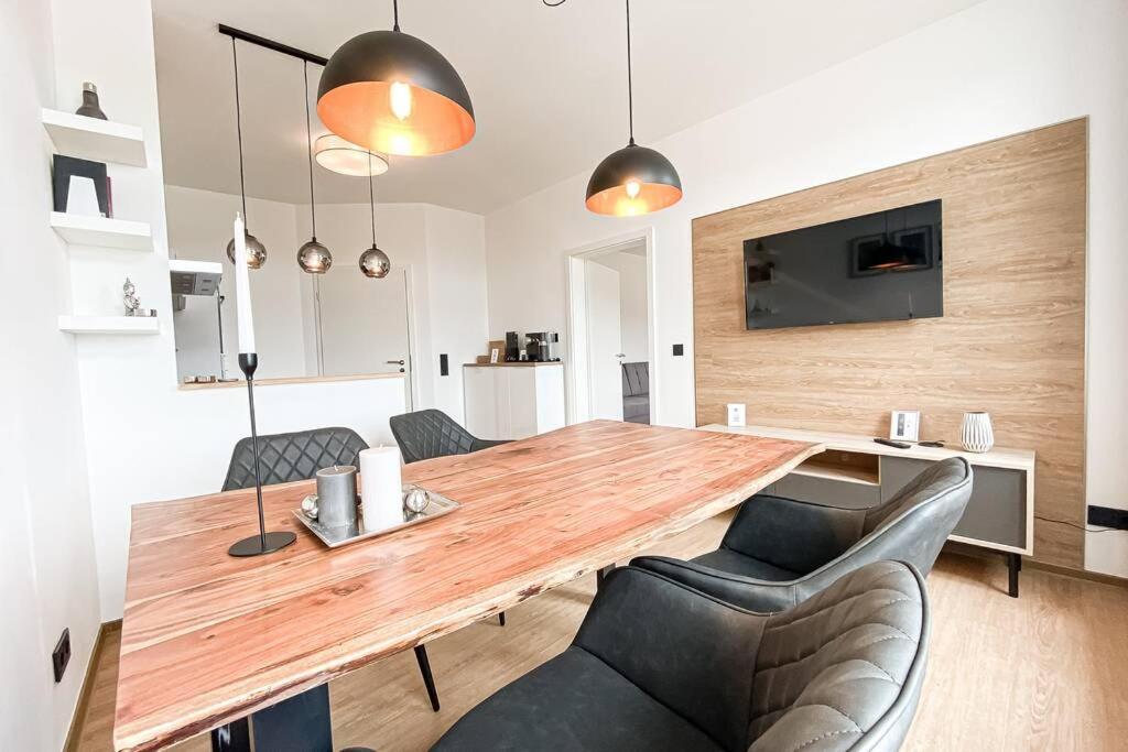 Luxus-Apartment In Leipzig Mit Privat-Parkplatz Экстерьер фото