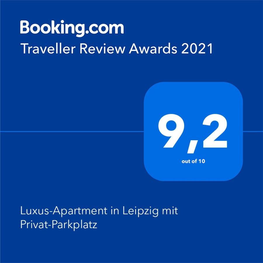 Luxus-Apartment In Leipzig Mit Privat-Parkplatz Экстерьер фото